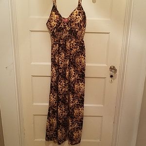 Leopard print Maxi